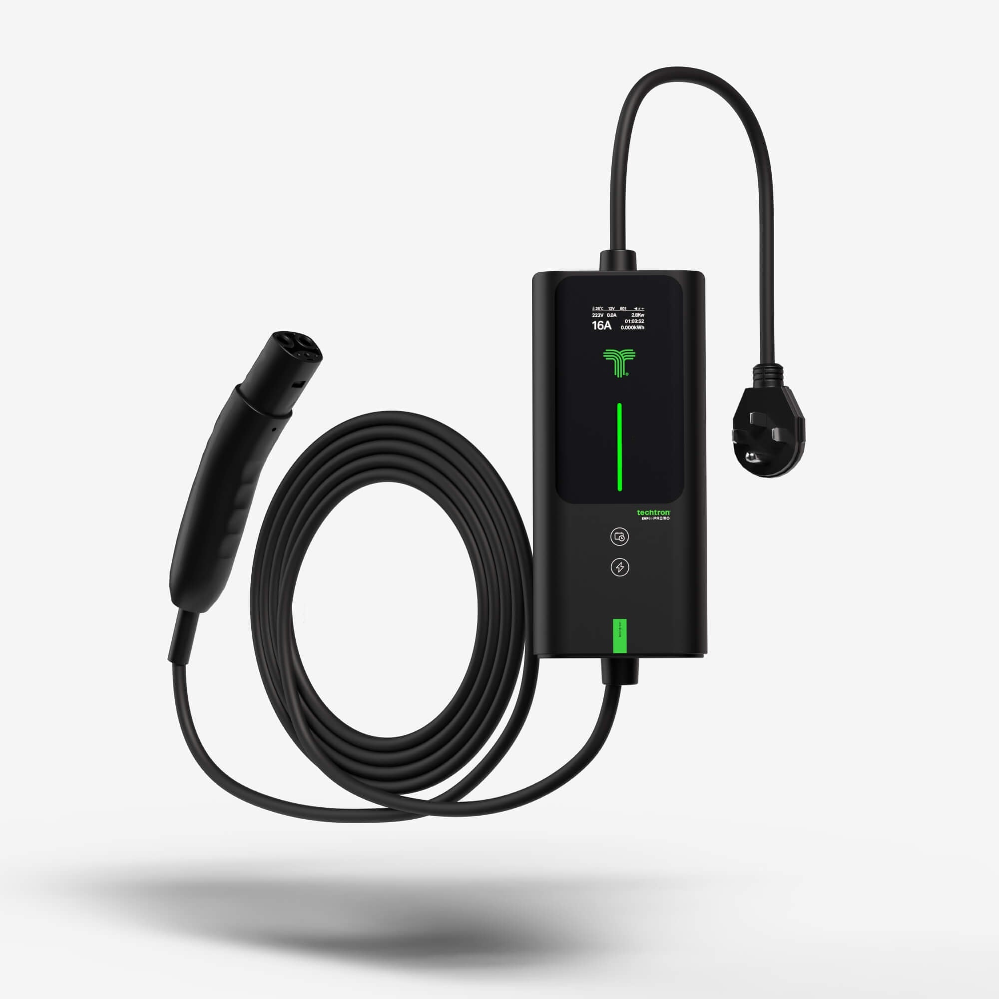 techtron EVP9+ PRIMO Portable ev-Charger techtron