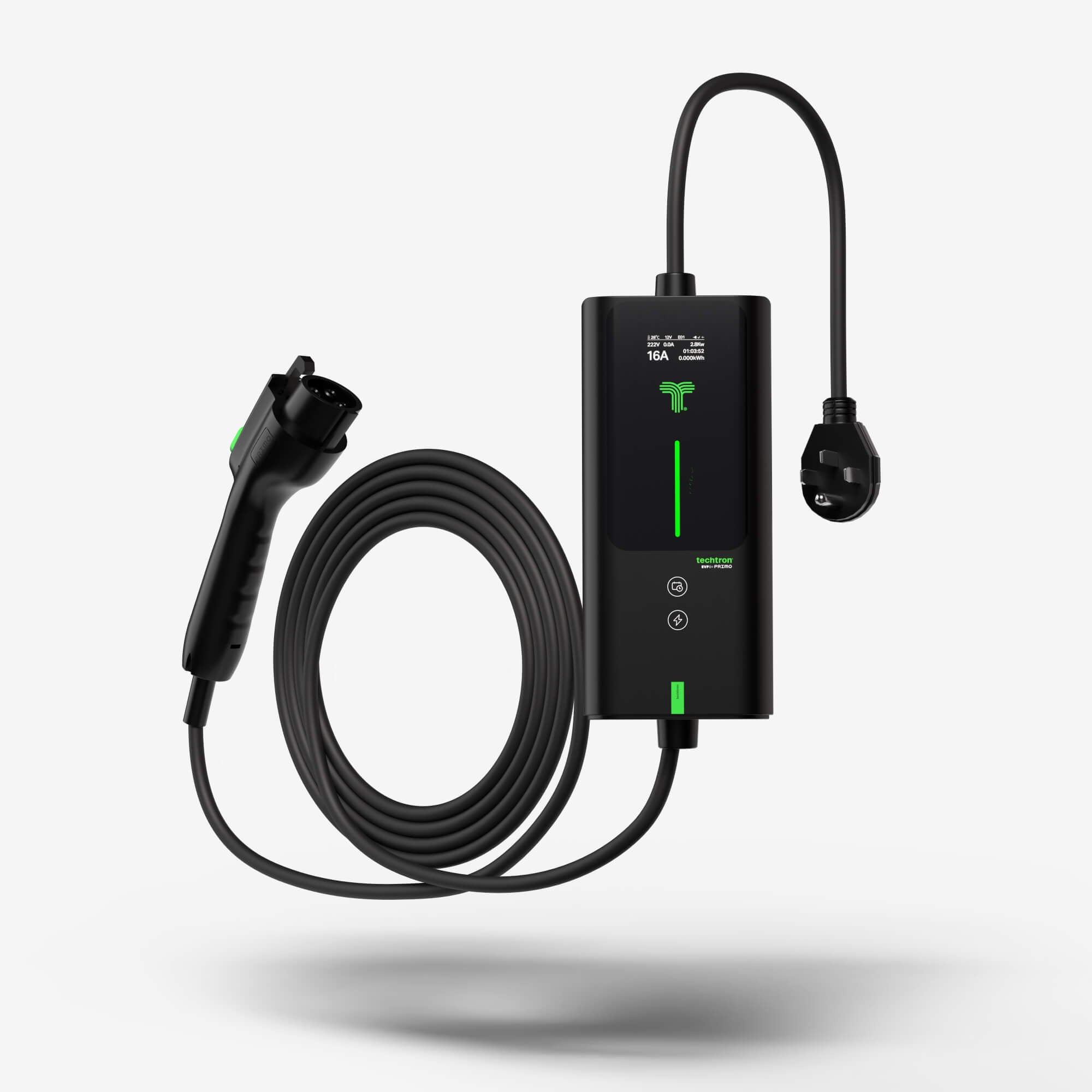 techtron EVP9+ PRIMO Portable ev-Charger techtron