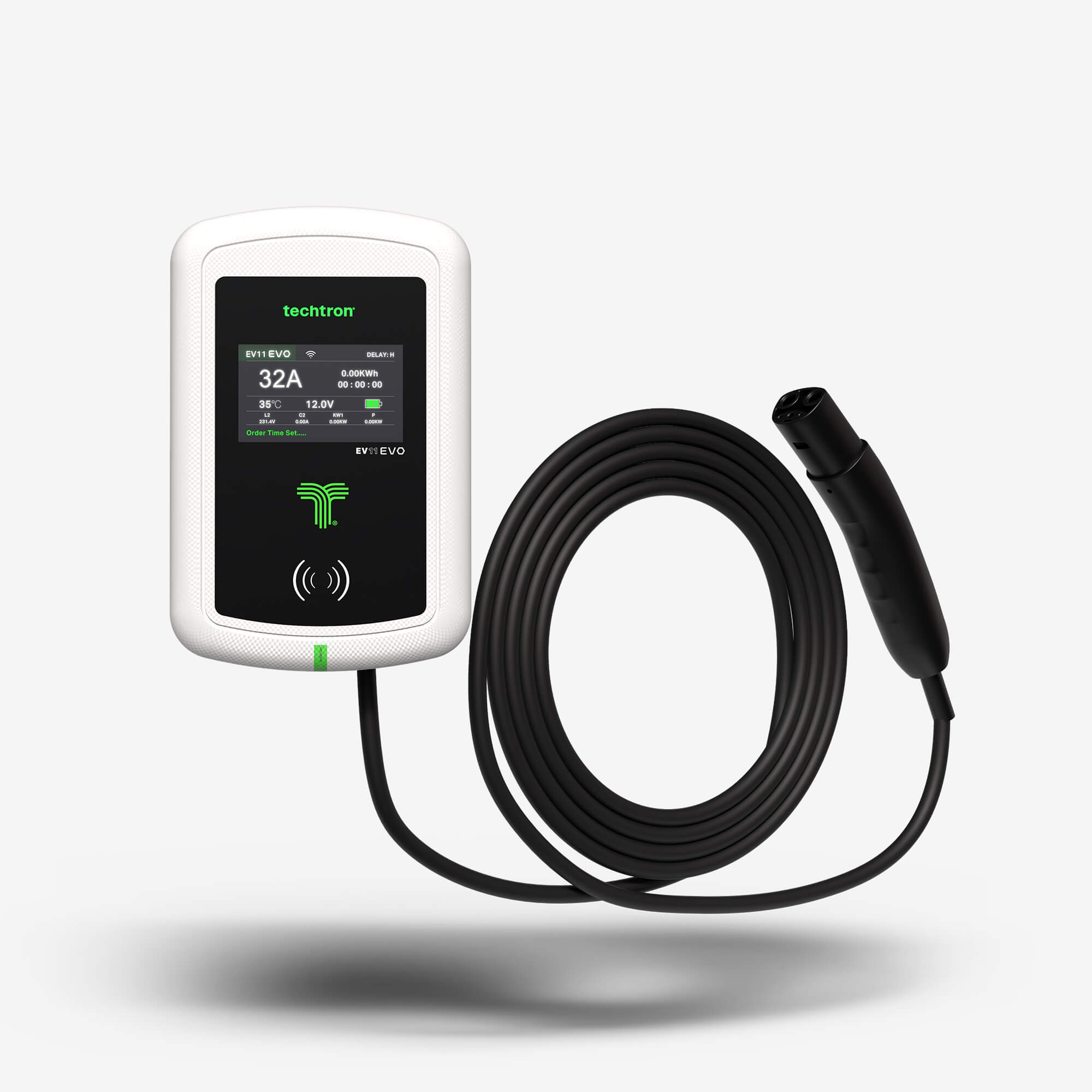 techtron EV11 EVO (11.5 kW, Type 1, Tesla) ev-Charger techtron