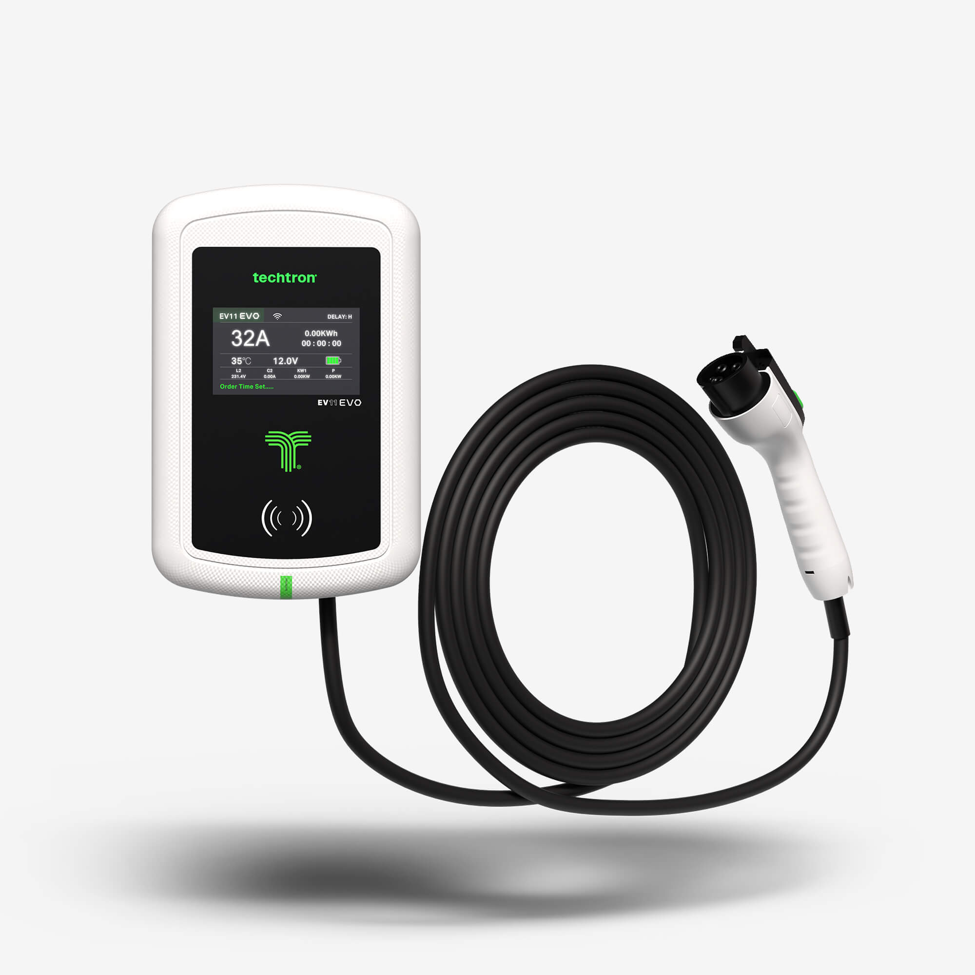 techtron EV11 EVO (11.5 kW, Type 1, Tesla) ev-Charger techtron