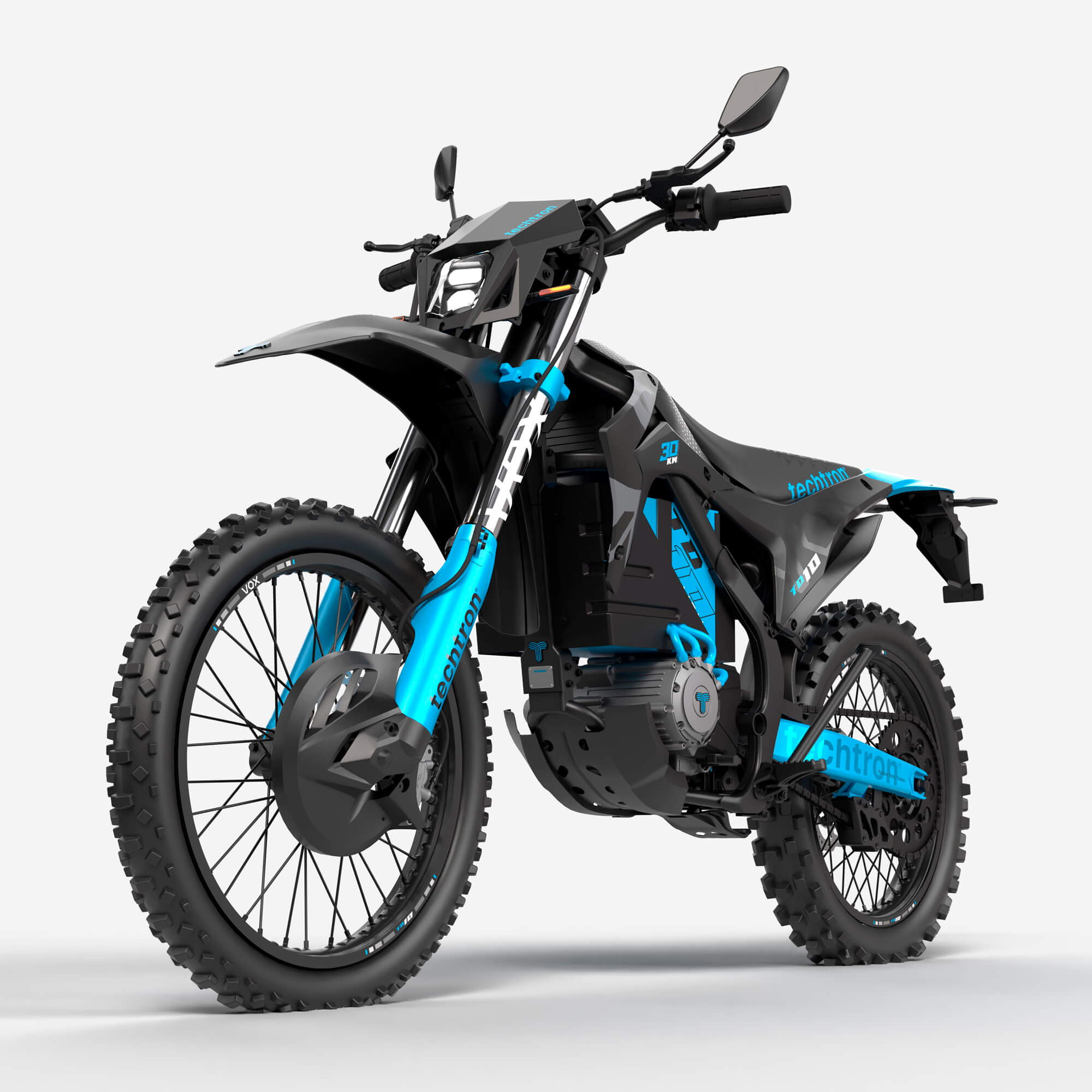 techtron TD10 VOX - 30 kW (80V 75Ah) e-Dirt Bike techtron