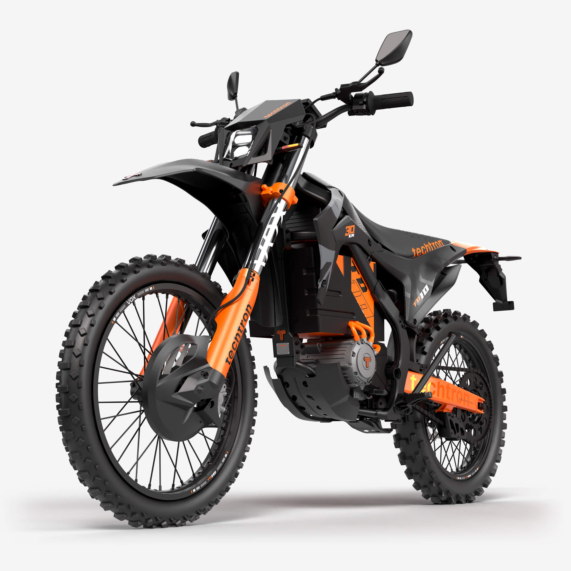 techtron TD10 VOX - 30 kW (80V 75Ah) e-Dirt Bike techtron