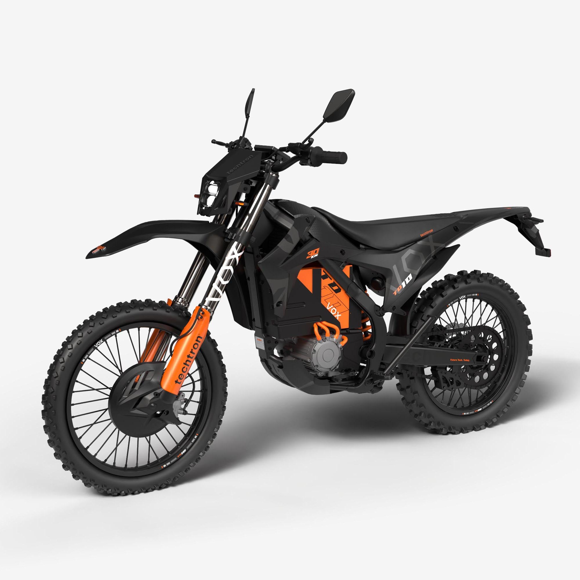 techtron TD10 VOX - 30 kW (80V 75Ah) e-Dirt Bike techtron