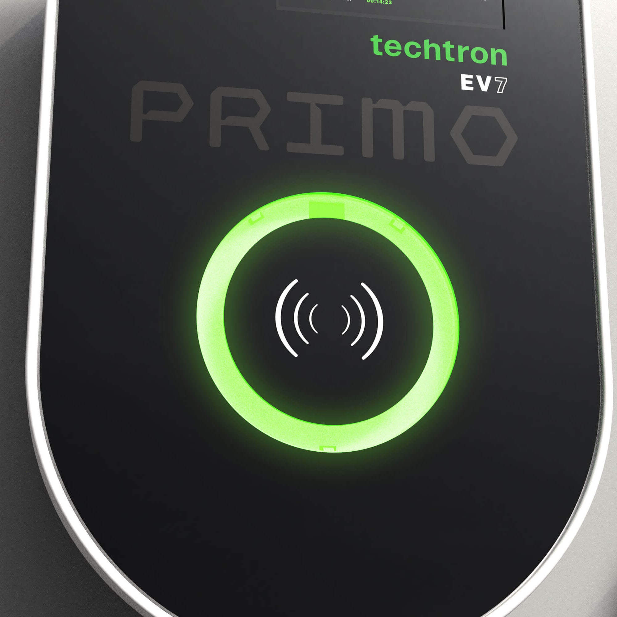 techtron EV7 PRIMO - Voice Controlled + Touchscreen ev-Charger (7.4 kW, Level 2) - Type 2 techtron