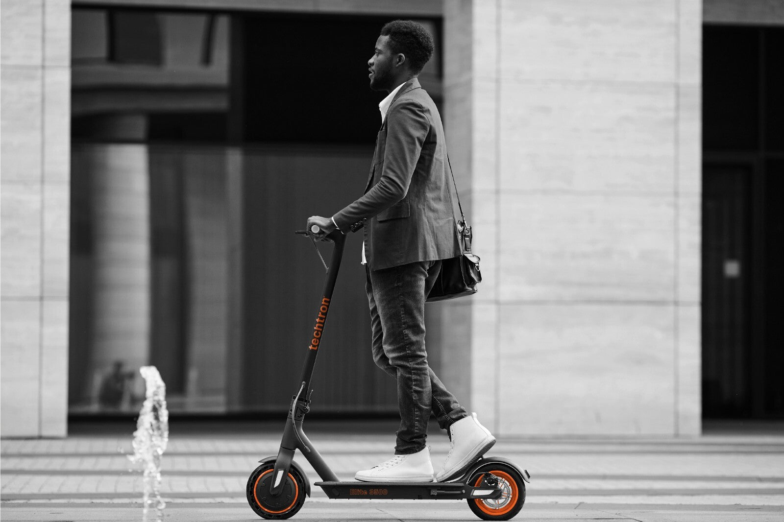 techtron Elite 3500 Electric Kick Scooter Grade A (Battery Replaced) BLUE techtron